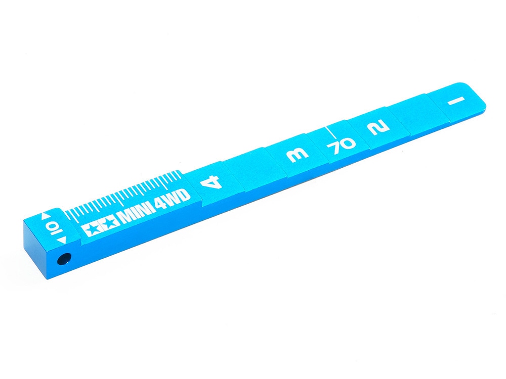 MINI 4WD SETTING GAUGE (BLUE)