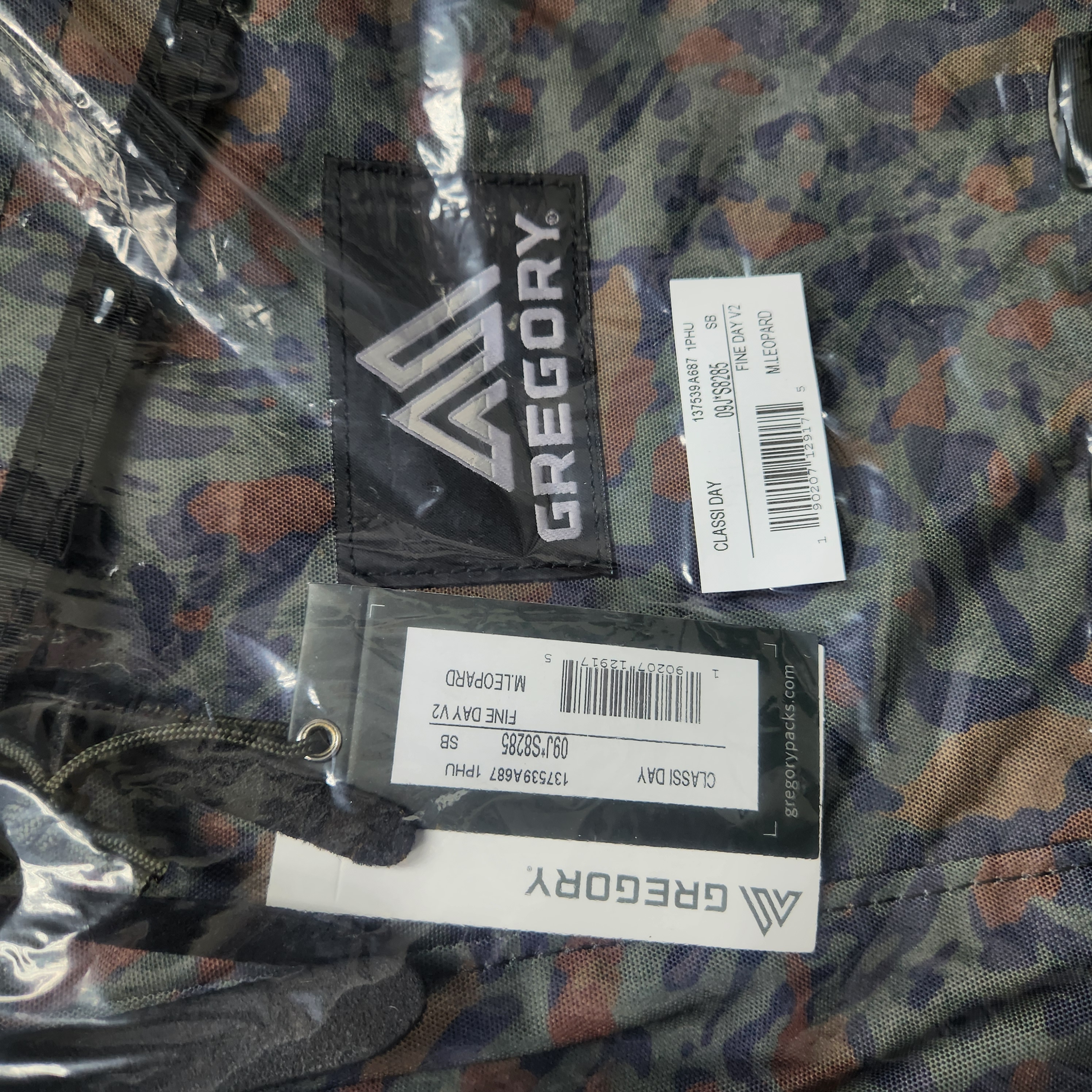 【現貨】GREGORY FINE DAY V2 18L MILITARY LEOPARD【現貨36小時內寄出】