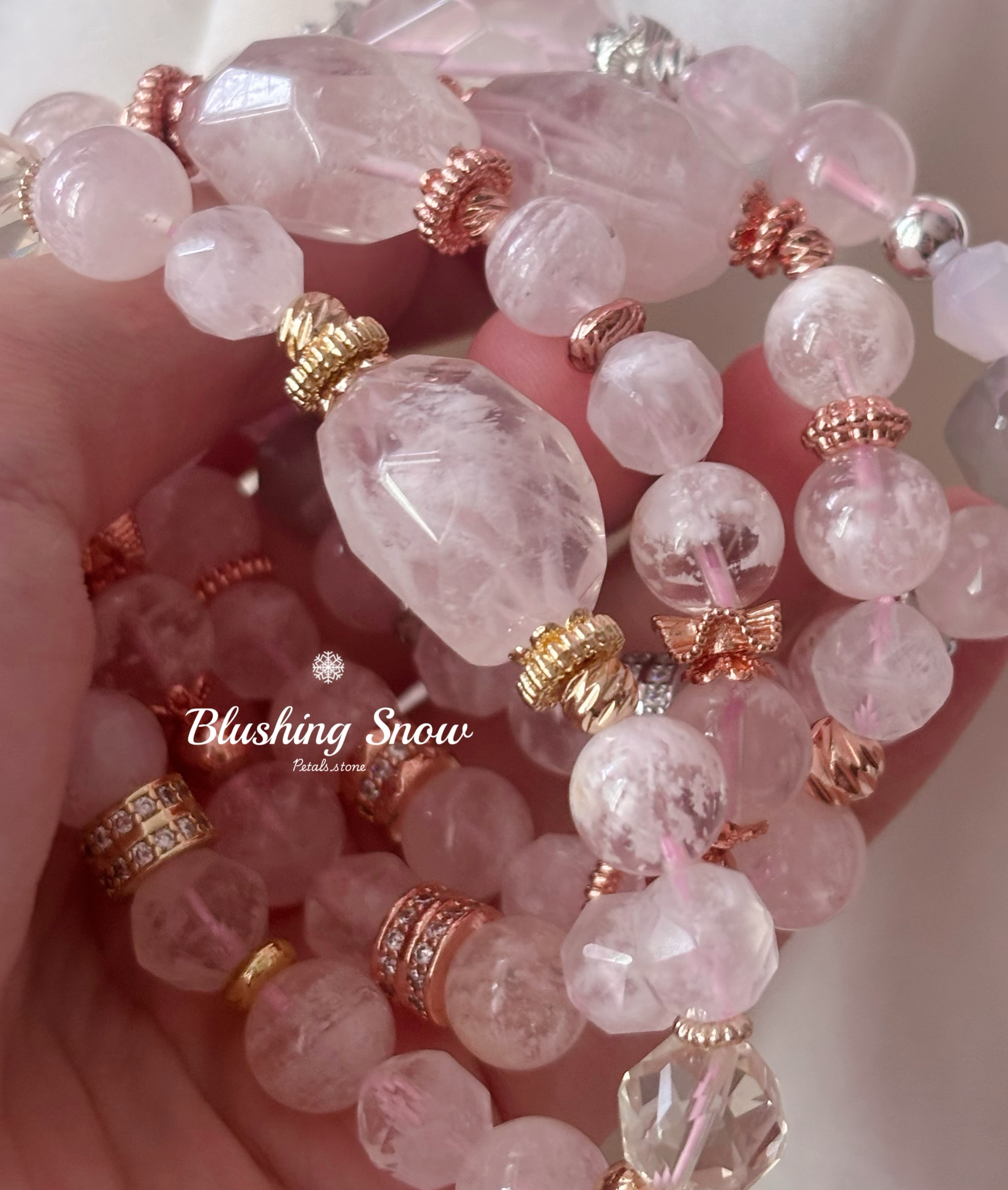 ☃︎Blushing Snow✦ |粉雪花幽靈系列