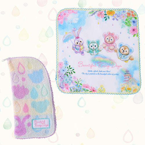 [現貨] [東京迪士尼] Beautiful Rainy Day|方巾連水樽套 {TF220506I}