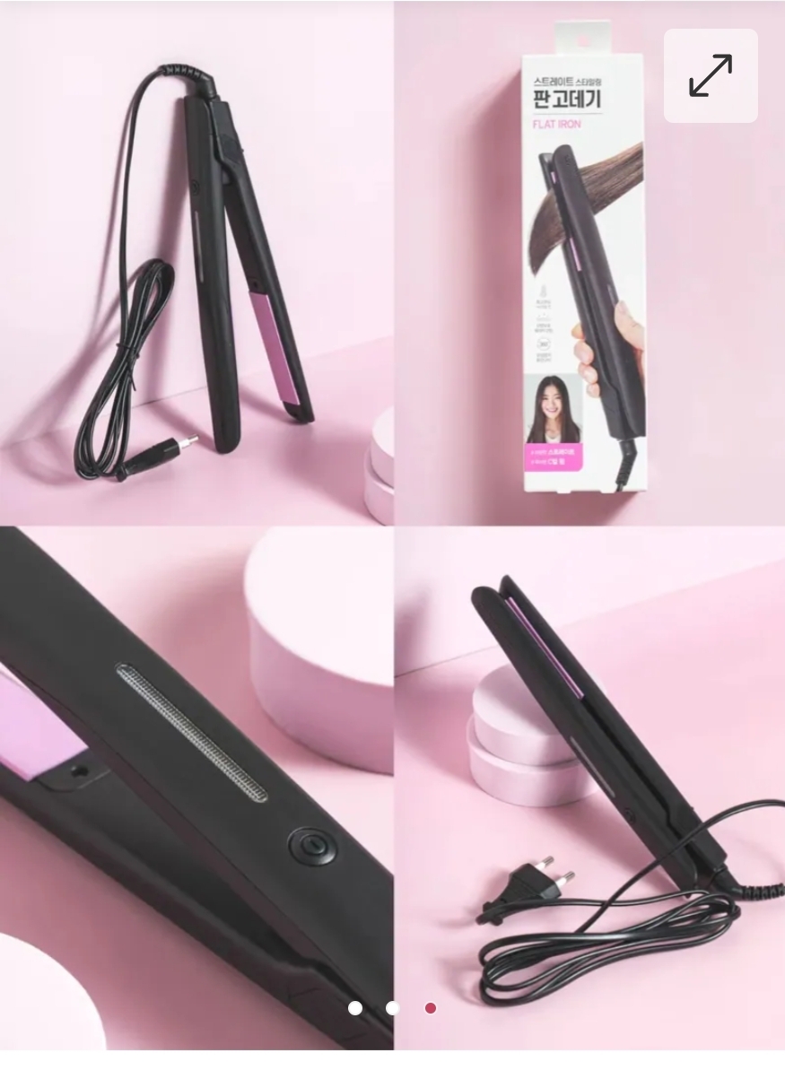 $65支.2支起$55支..韓國 Daiso 必搶神器-離子直髮夾