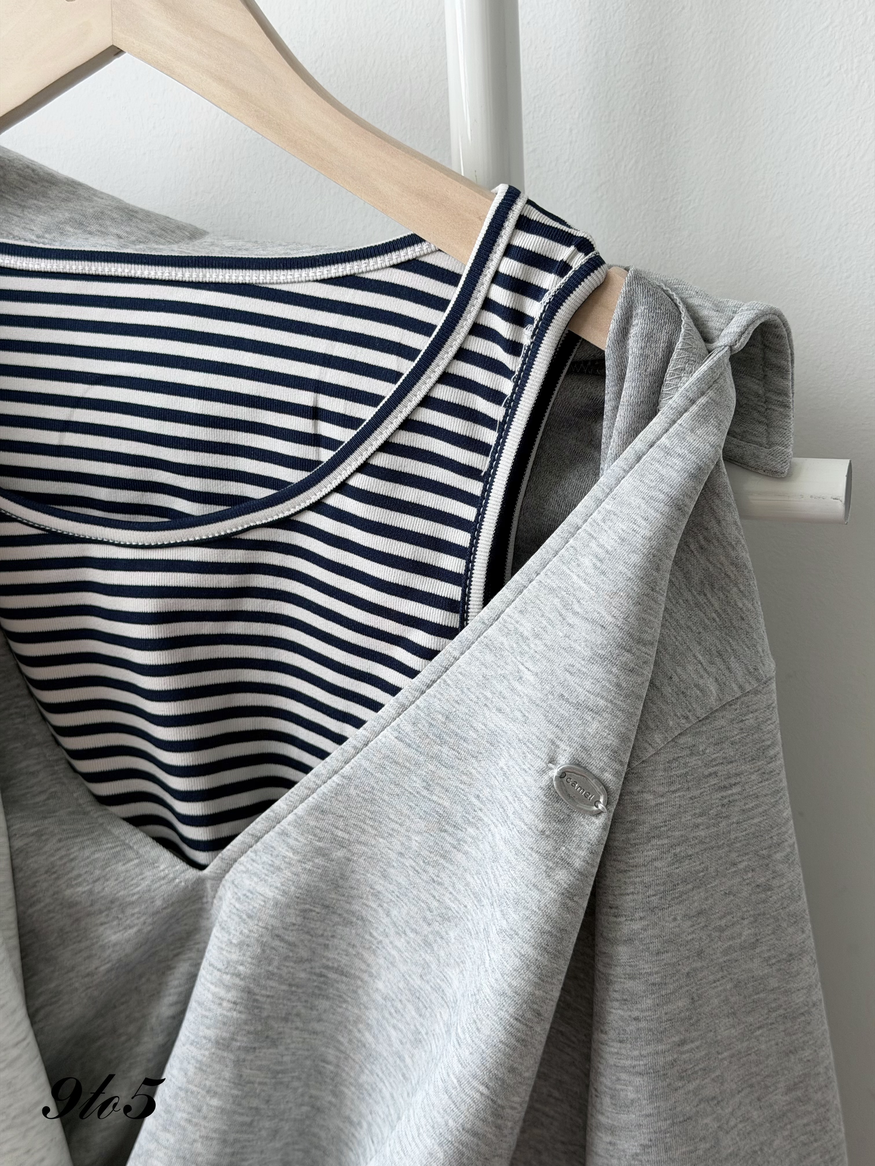T4532 Fake Two-Pieces Sweatshirt - 3 Colors 