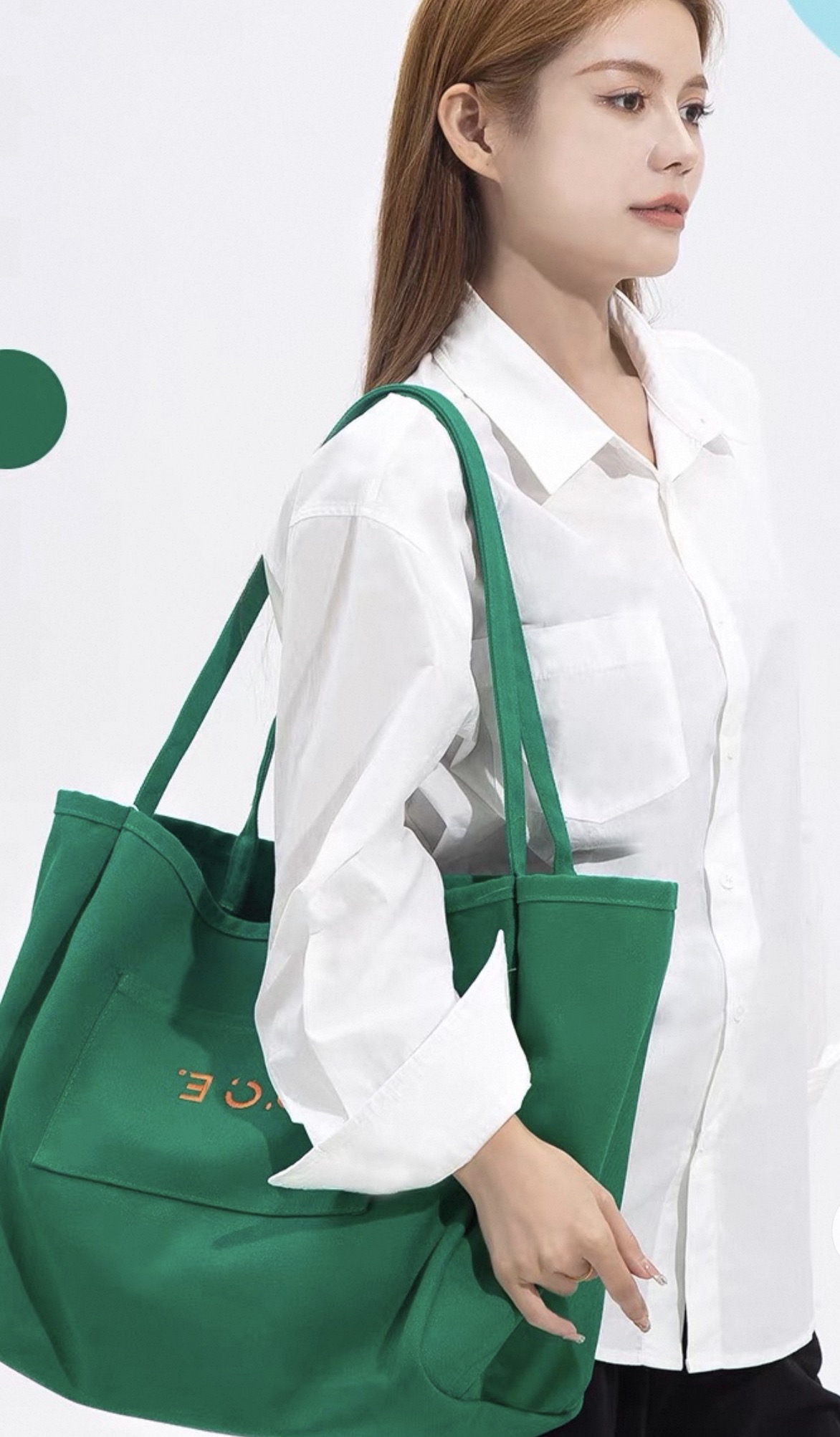 Artistic Canvas Shoulder Bag 
