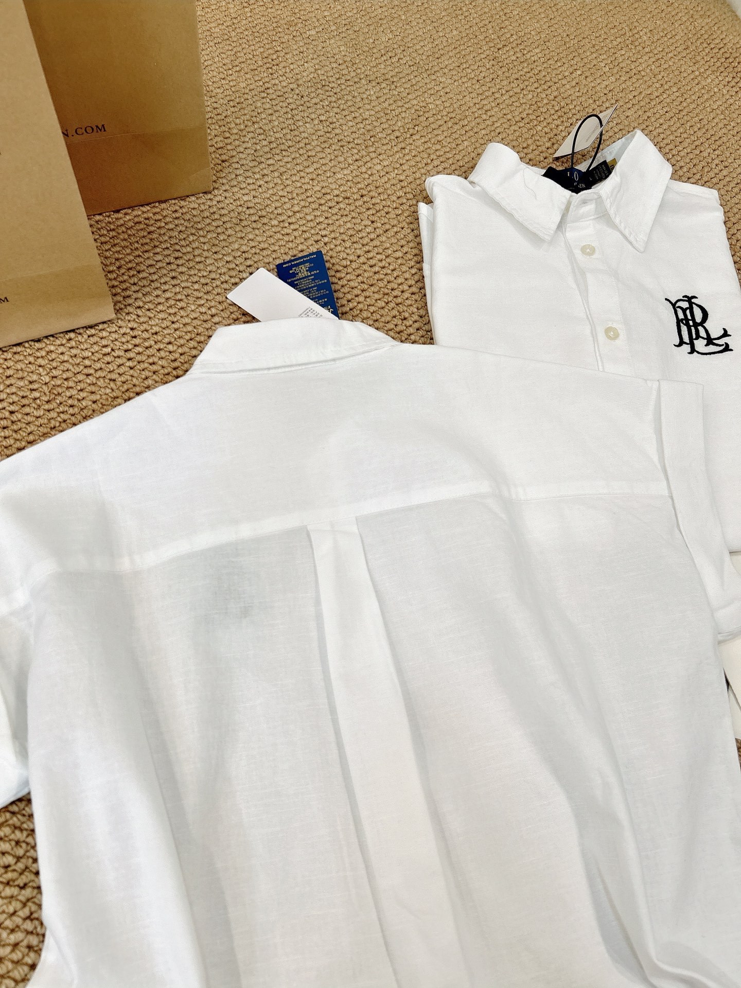 預訂 Ralph Lauren Linen Short-Sleeve Shirt [貨號2605]