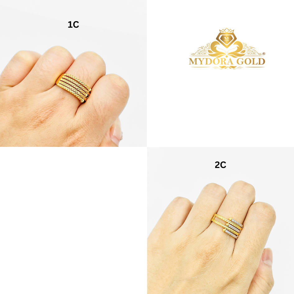 MYDORA Cincin Elite KLCC Pahat 5 Layer (5G) l EMAS 916/22K