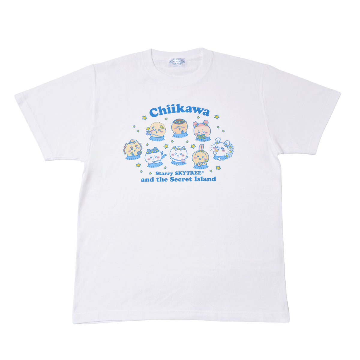 🎀【預訂】 Chiikawa 人魚島的秘密 x 星空晴空塔T-shirt W