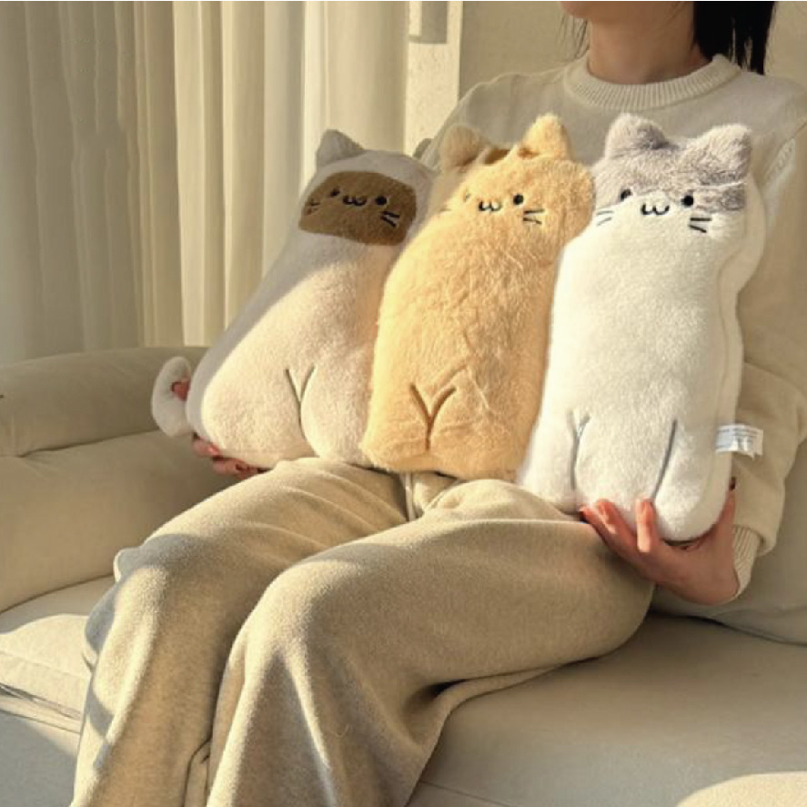 可愛貓犬午睡抱枕