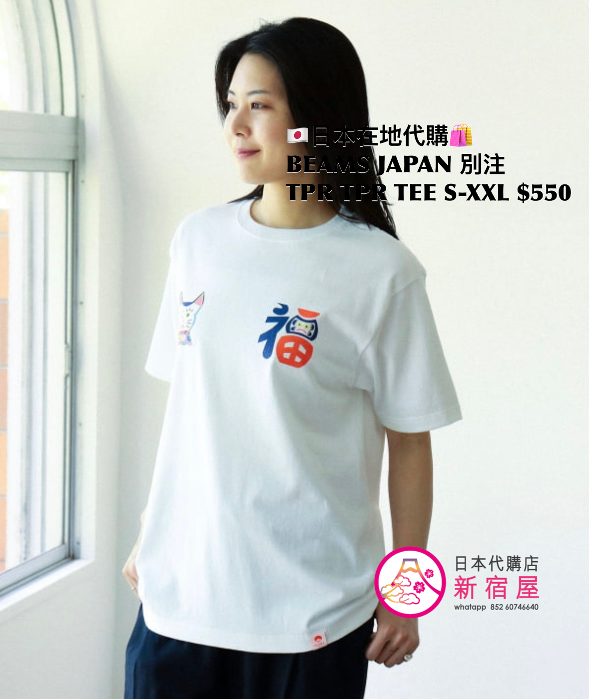 BEAMS JAPAN 別注 TUPERA TUPERA NIPPON LUCKY CHARMS COLLECTION T-SHIRT 