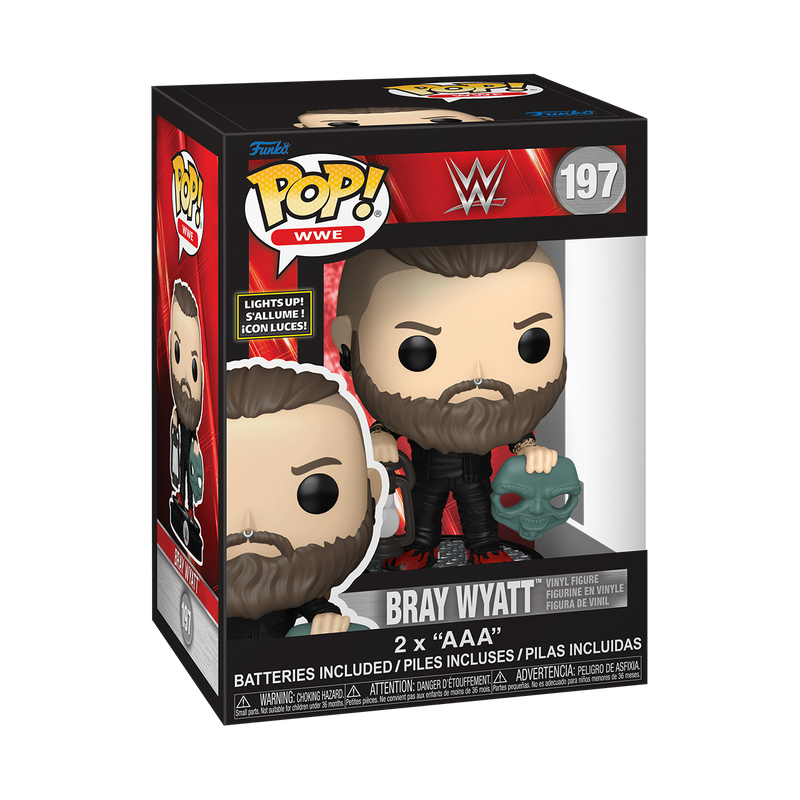 📦訂購 美國代購 Funko POP! WWE Light Up Bray Wyatt Figure 模型