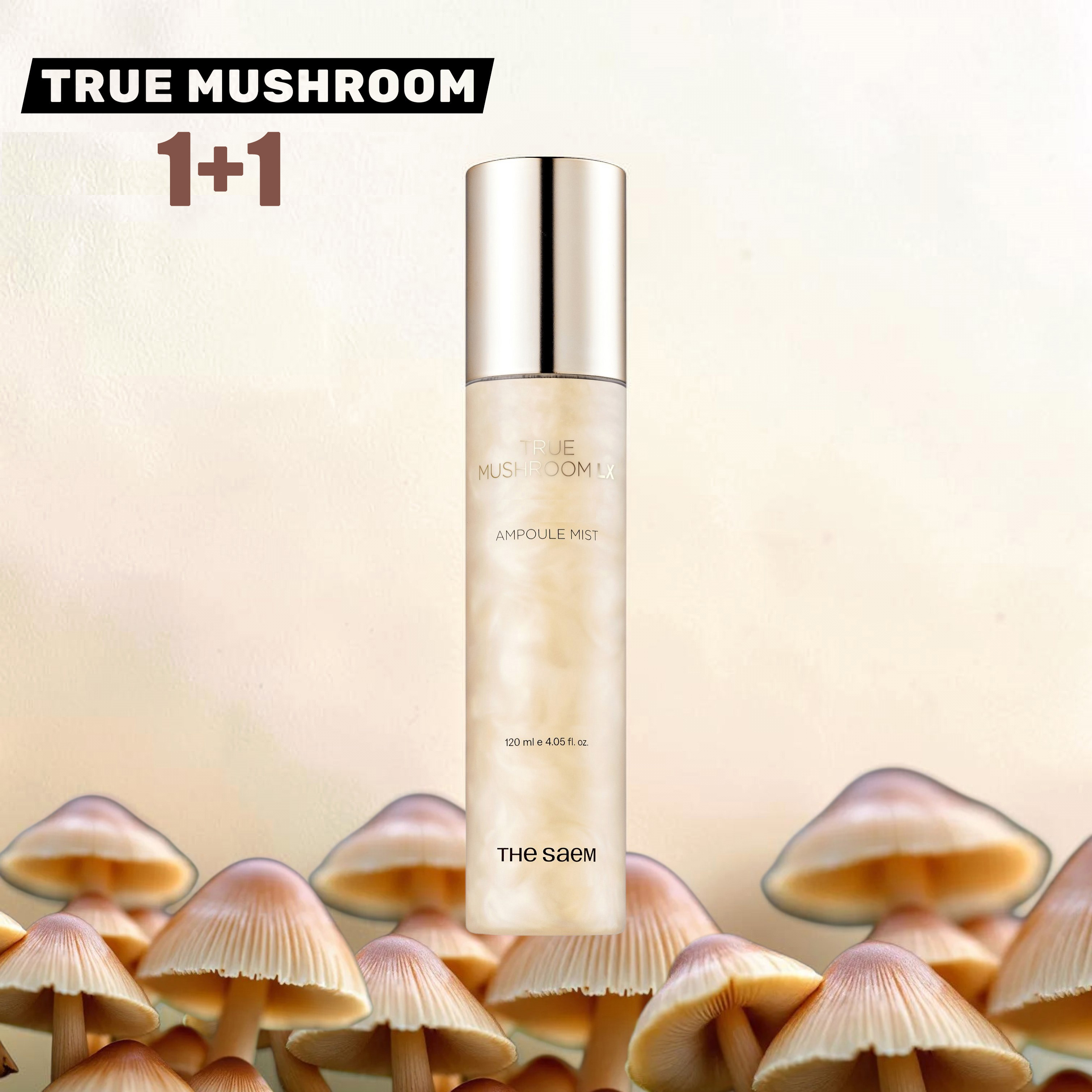 真正菇類緊緻彈力濃縮精華特別套裝   TRUE MUSHROOM LX Concentrate Essence Special Set