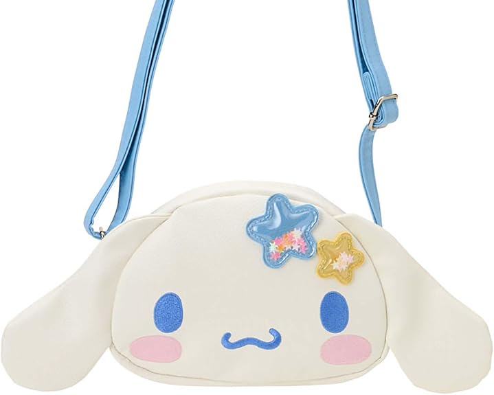 🆕【⭐訂購⭐】🇯🇵 日本直送 #Sanrio BIG FACE 閃片蝴蝶結🎀單肩包［4款選］🌀[PLJD-0198] [261101]