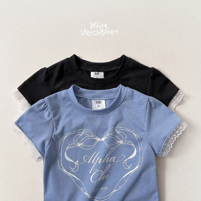 🇰🇷WhiteSketchBook tee