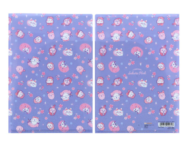 四月連線貨品 - 日本 CHIIKAWA Sakura Pink A5 FILE