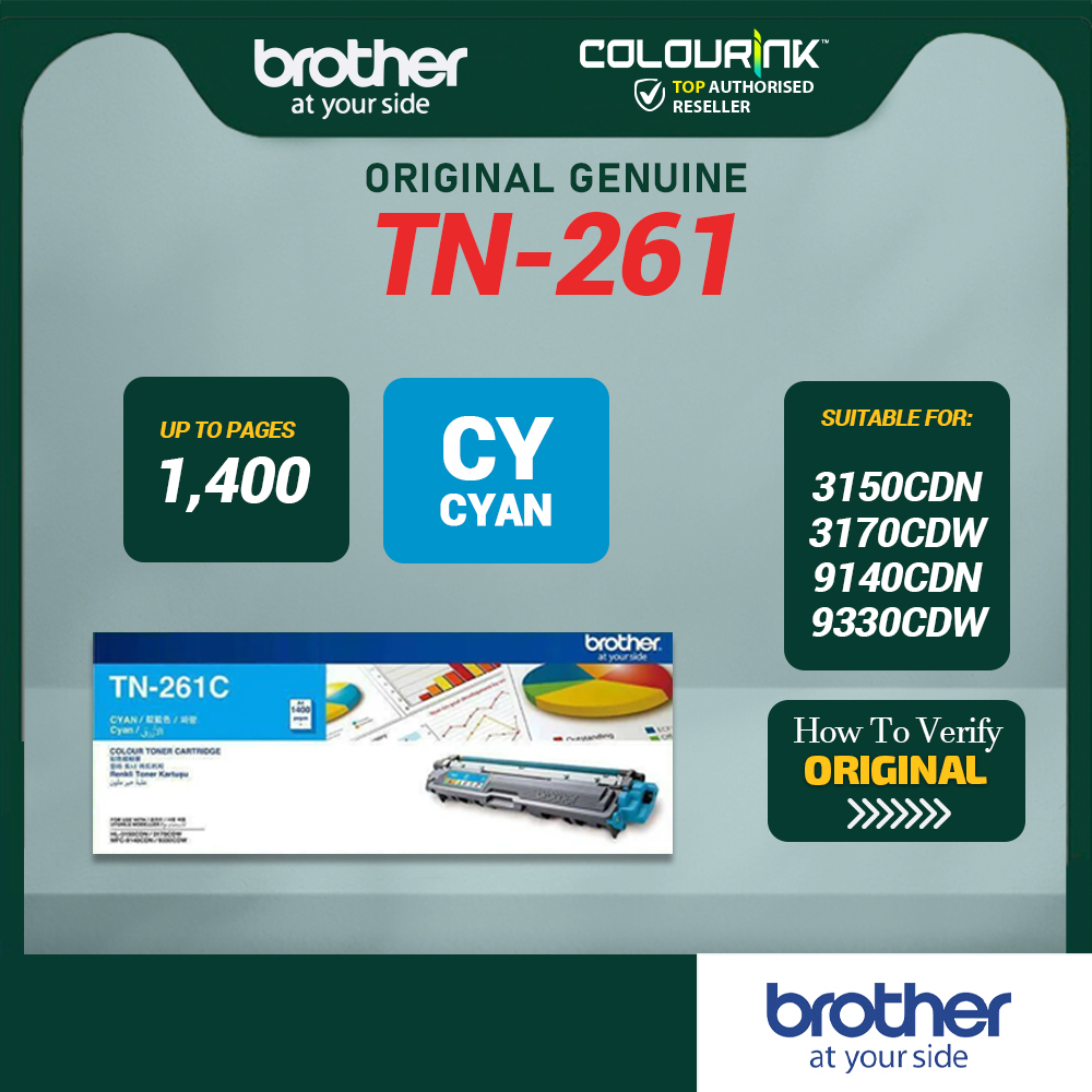 Brother Original TN261 TN265 WT220 DR261CL for HL-3150CDW HL-3170CDW MFC-9330CDW
