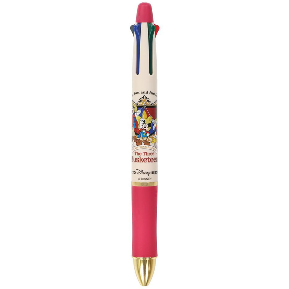 現貨｜【日本 Disney Store 限定】Mickey Mouse Donald Duck Goofy Dr.Grip 4+1 日本製 多功能 5用筆 0.7mm 4色原子筆 + 0.5mm 鉛芯筆 076471