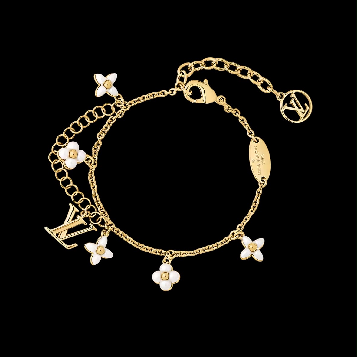 Lv Bracelet 手鏈 M0940A 14.5-19 cm 100%Authentic,  98%new ✅收據✅塵袋✅盒