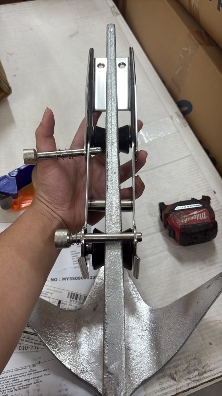 S/Steel H/Duty Anchor Roller for 5-20kgs Anchor