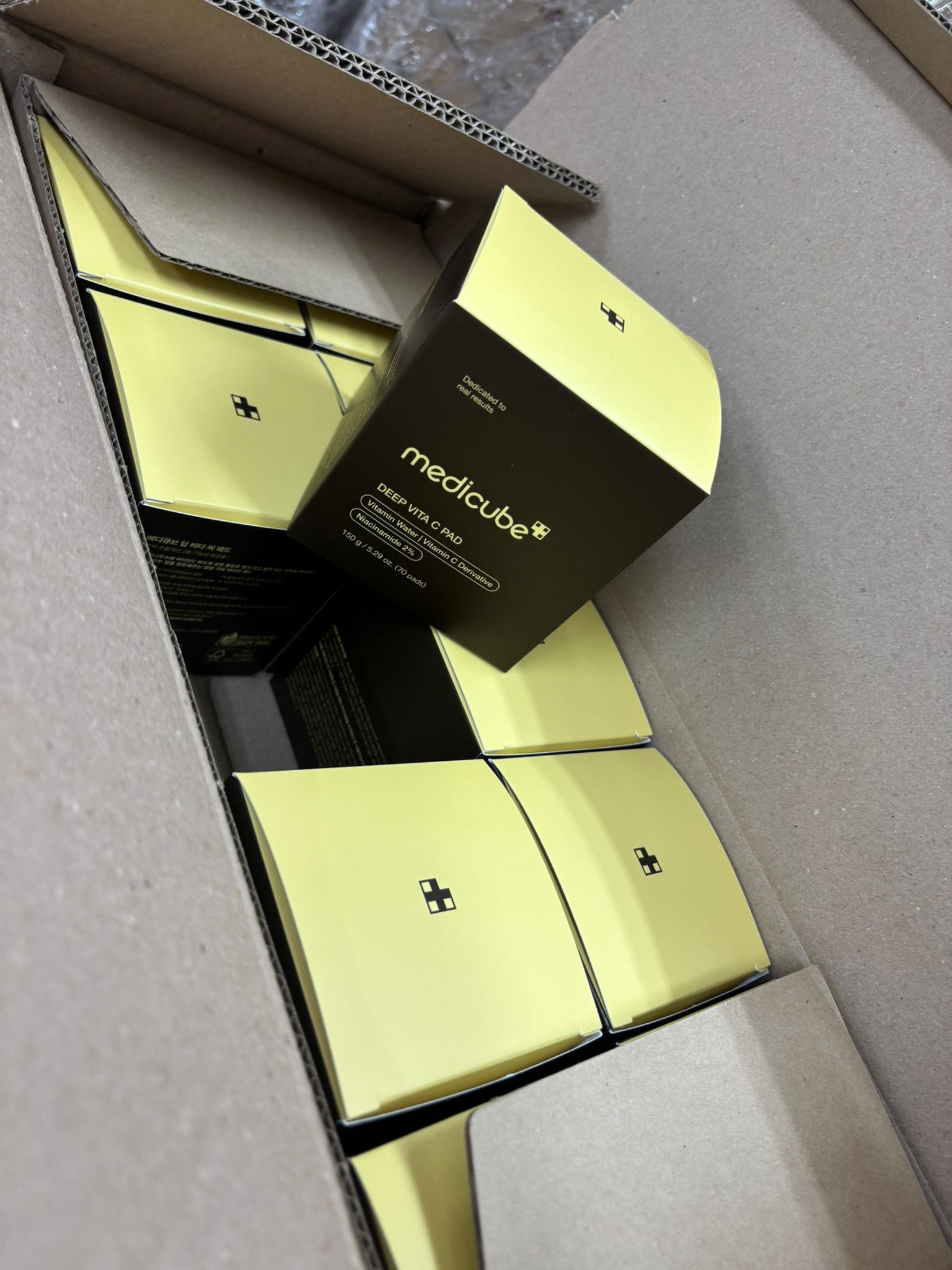 MEDICUBE DEEP維C亮白爽膚棉 150g/70片