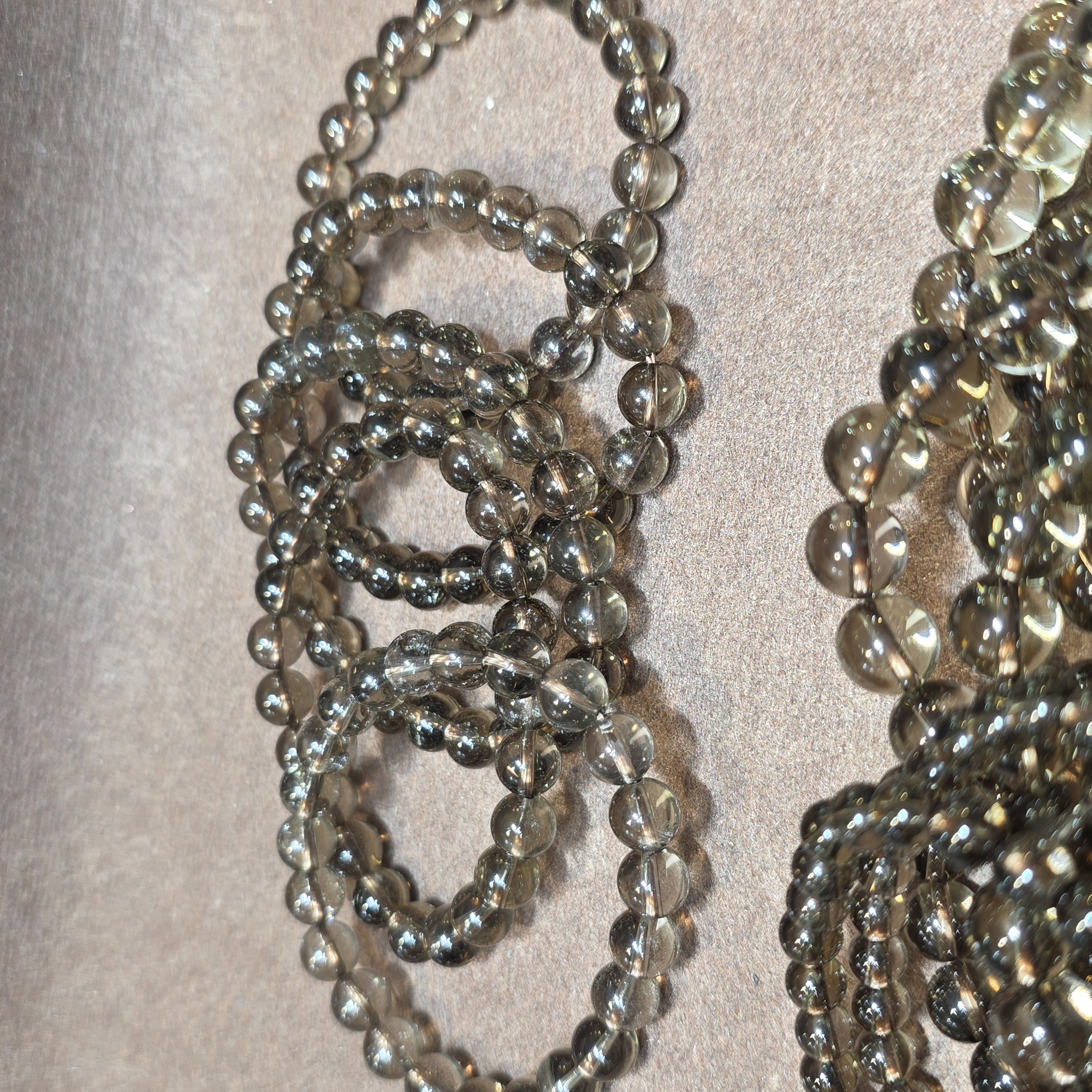 茶水晶手串(Smoky Quartz)