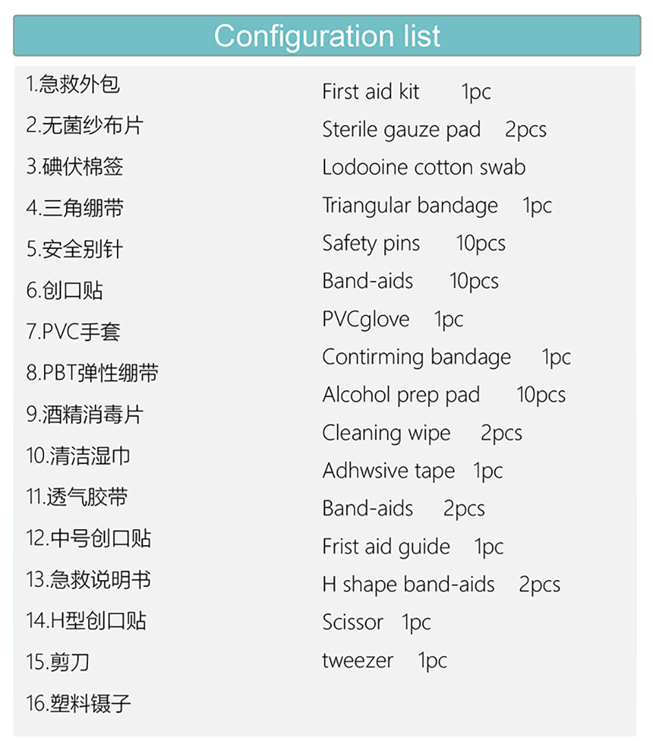 MSL Million Source - (露營/野外版) 急救包 – GTL-Y029