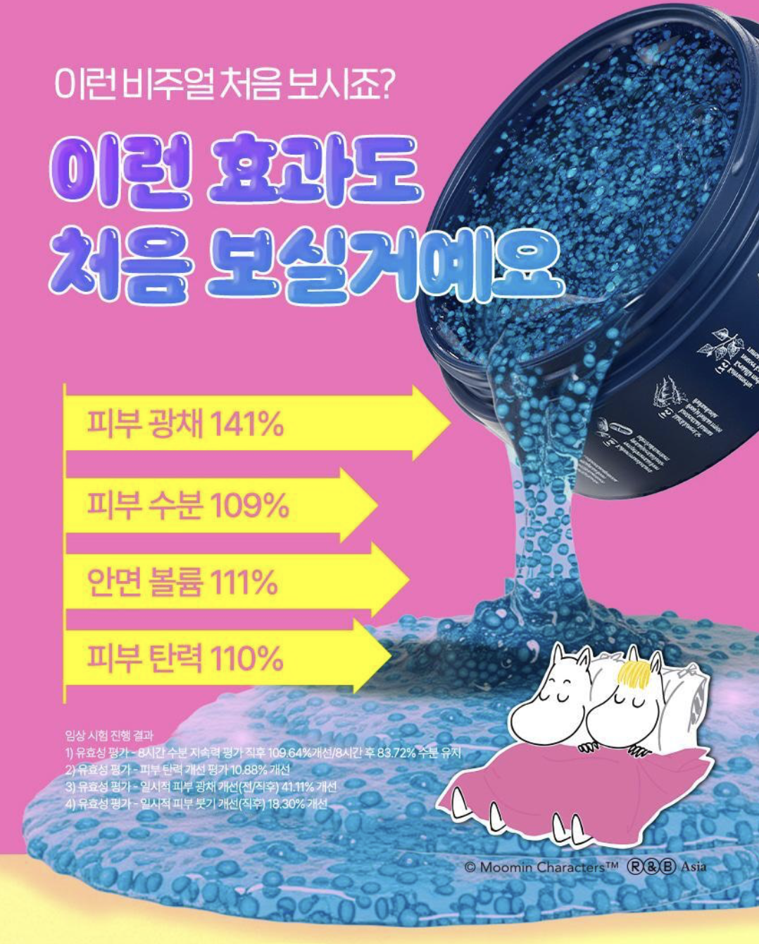 韓國直送 Torhop 芬蘭極光 補濕美白 睡眠面膜 + 送姆明髮片｜Finlande Aurora Night Glow Mask