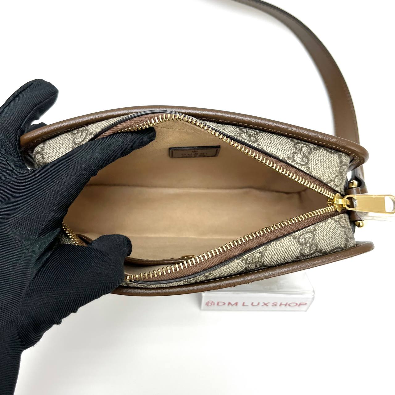 Gucci Interlocking Crossbody Bag GHW