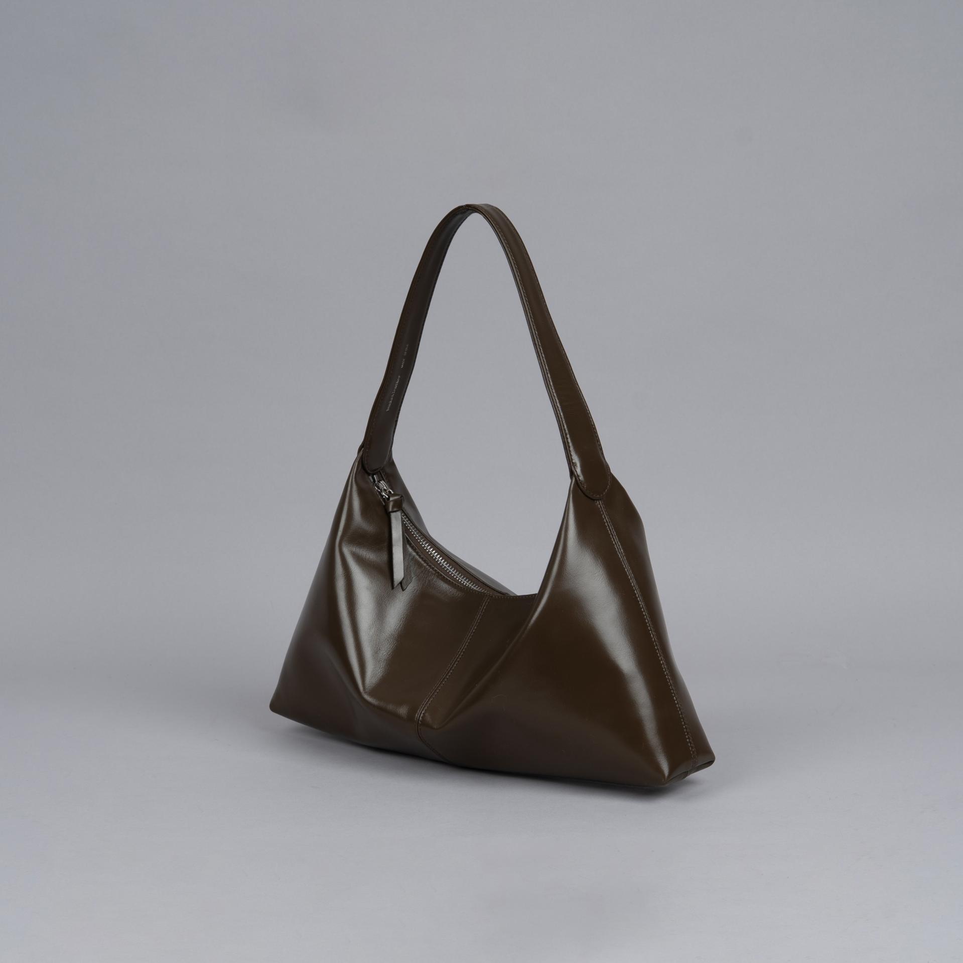 【莫奈風】 預訂_牛皮亮面 Mone Bag (S) By Bucks & leather