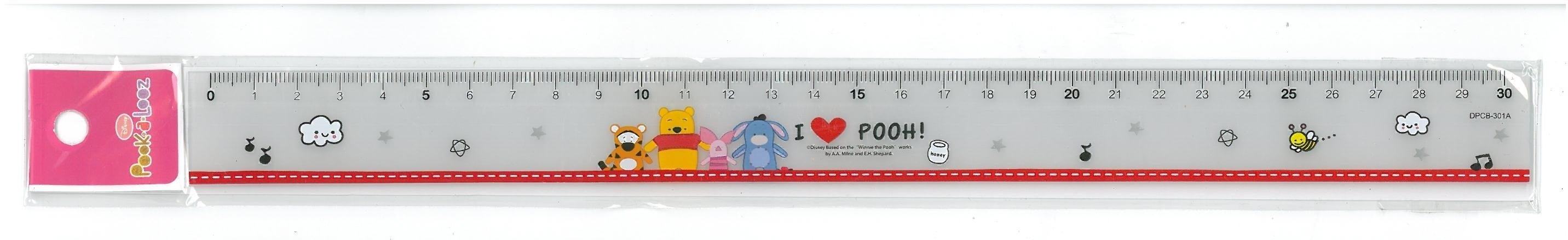 30CM 尺子 維尼熊    DPCB-301A