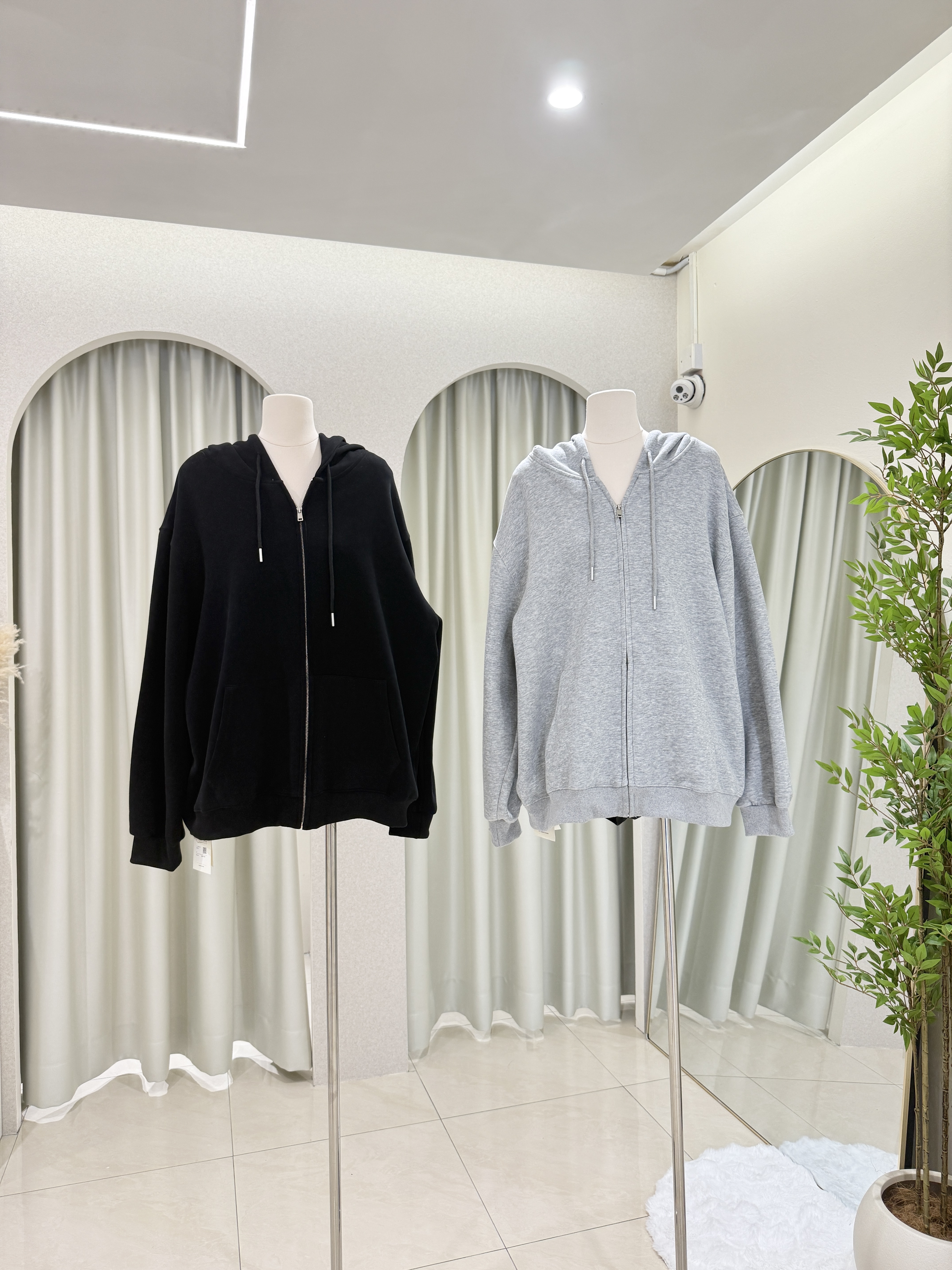 6712 爆款休闲拉链连帽卫衣