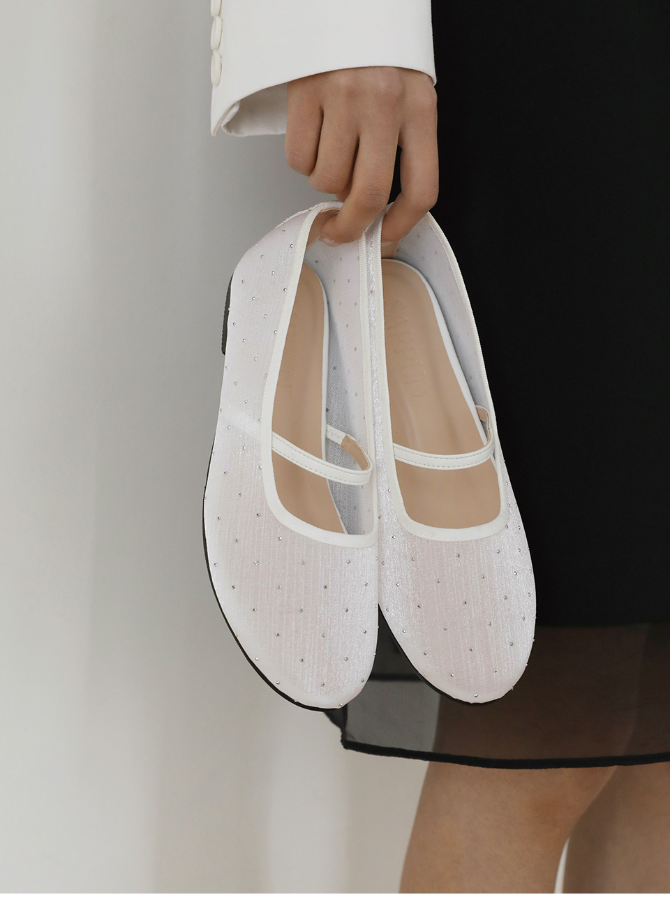 [代購] Sappun Raniel Mesh Mary Jane Flats (1cm)