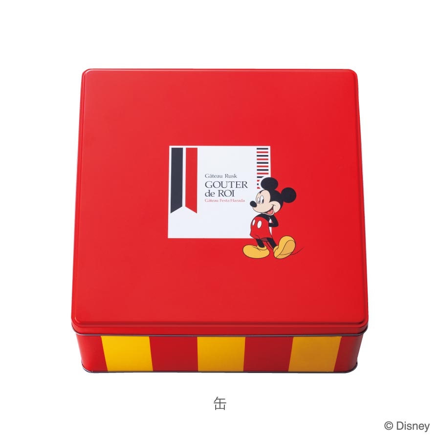 🎀【預訂】Disney x Gouter de Roi 鐵盒脆多士 - Mickey 52枚