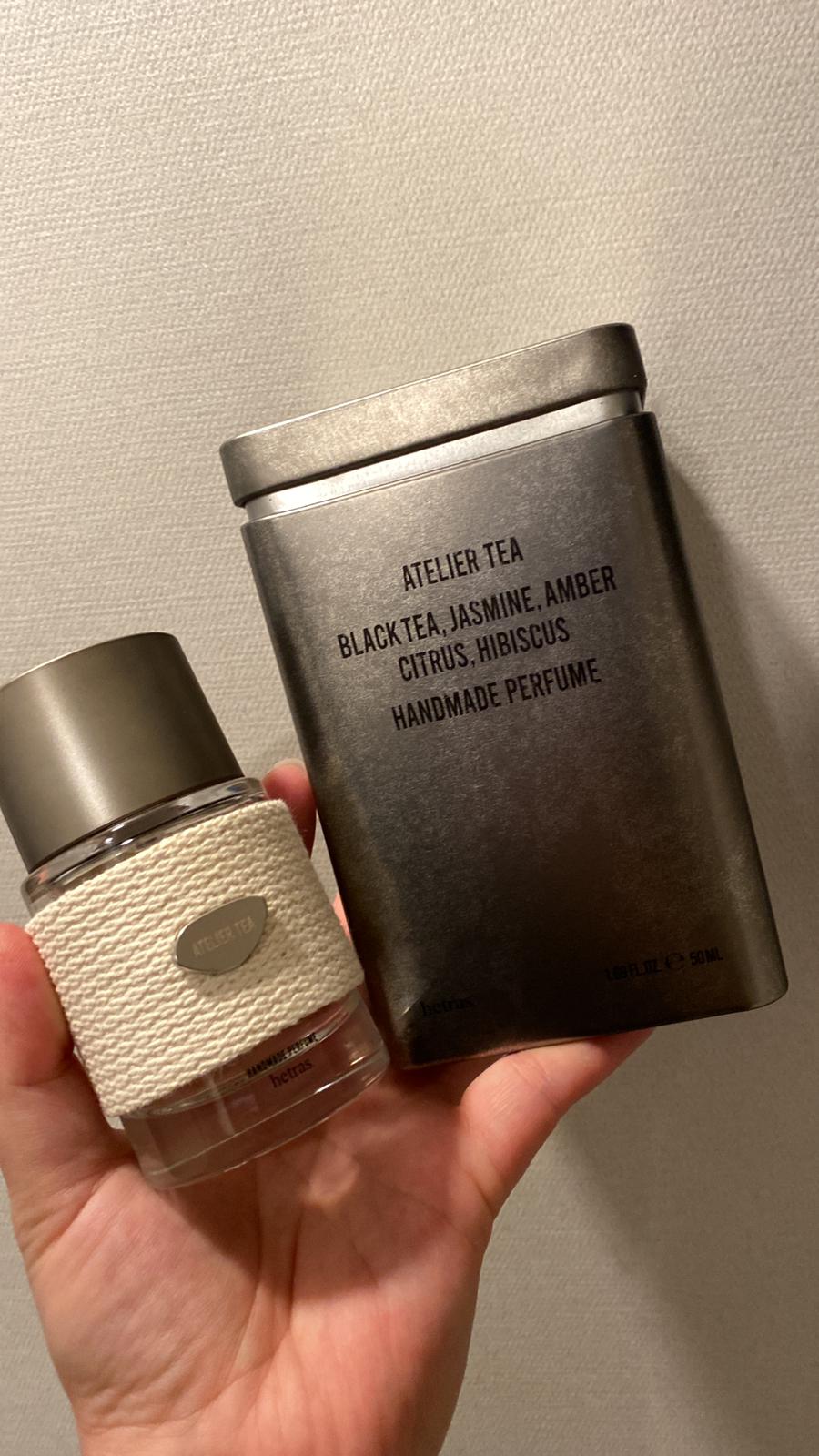 韓國製最新Hetras鐵盒手工香水50ml 