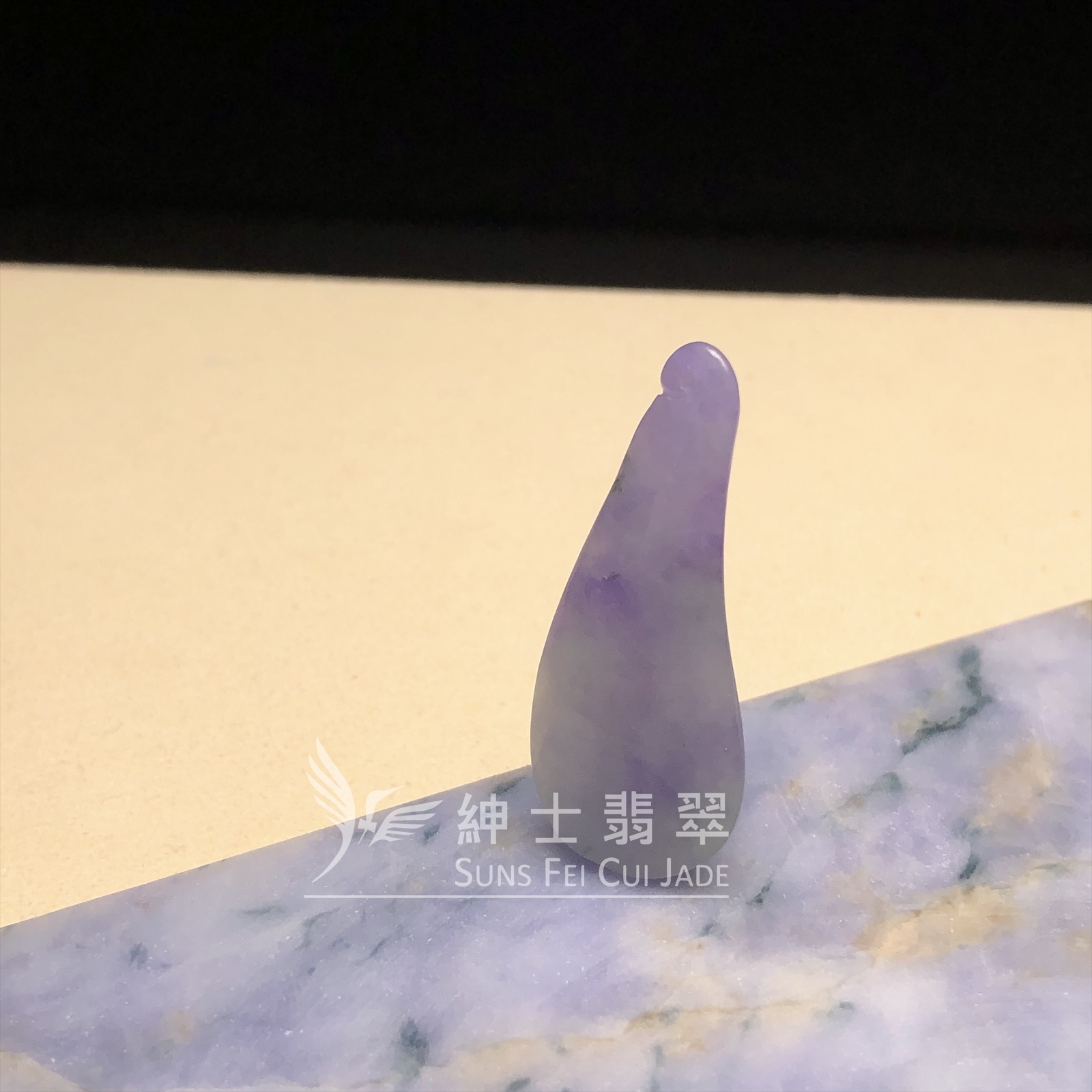 濃紫飄藍花福瓜  B08565