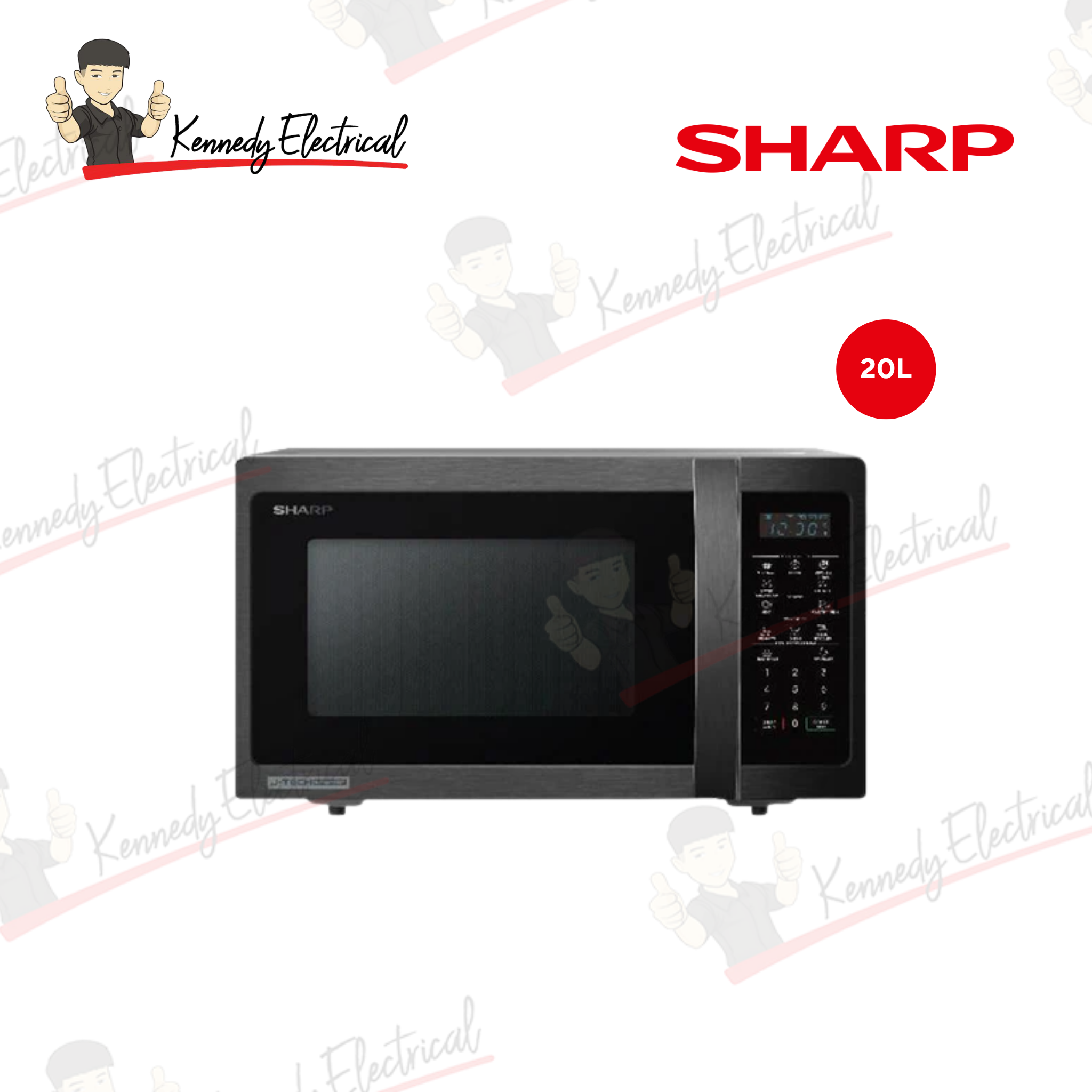 Sharp 20L Mechanical Microwave Oven (R20SABMA)