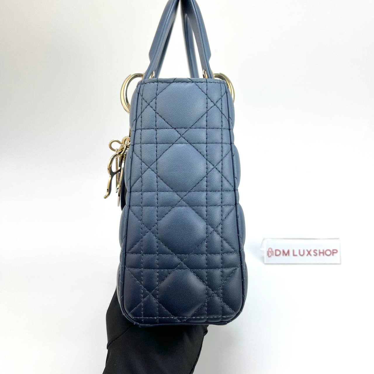 Dior Lady Dior Blue Gradient Small GHW