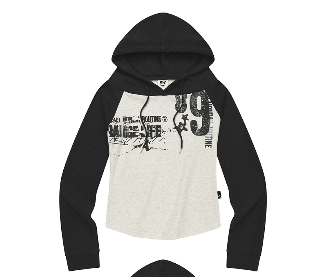 LMR Open Shoulder 長袖 Tee