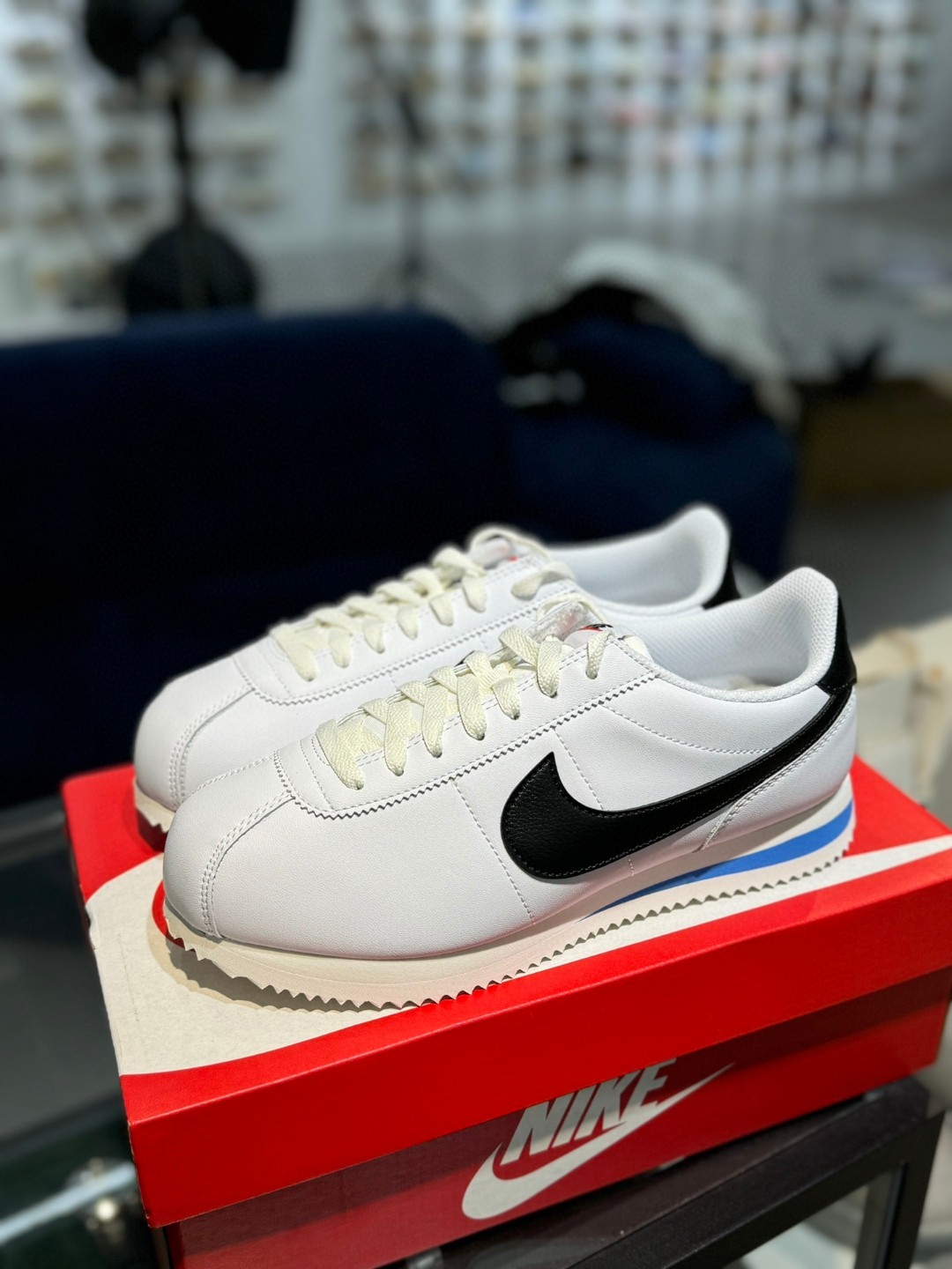 Nike Cortez DM4044 100 Blue Box