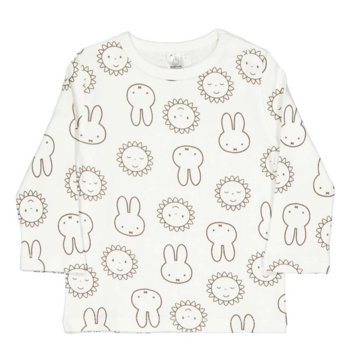 Miffy baby long sleeves pajamas set 