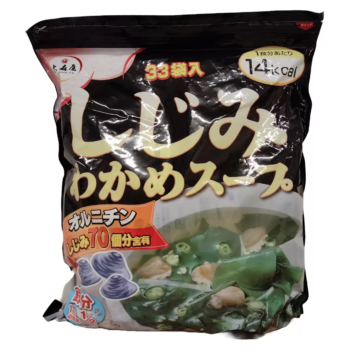 日本直送 COSTCO 蜆肉海帶芽湯 (33 袋入)