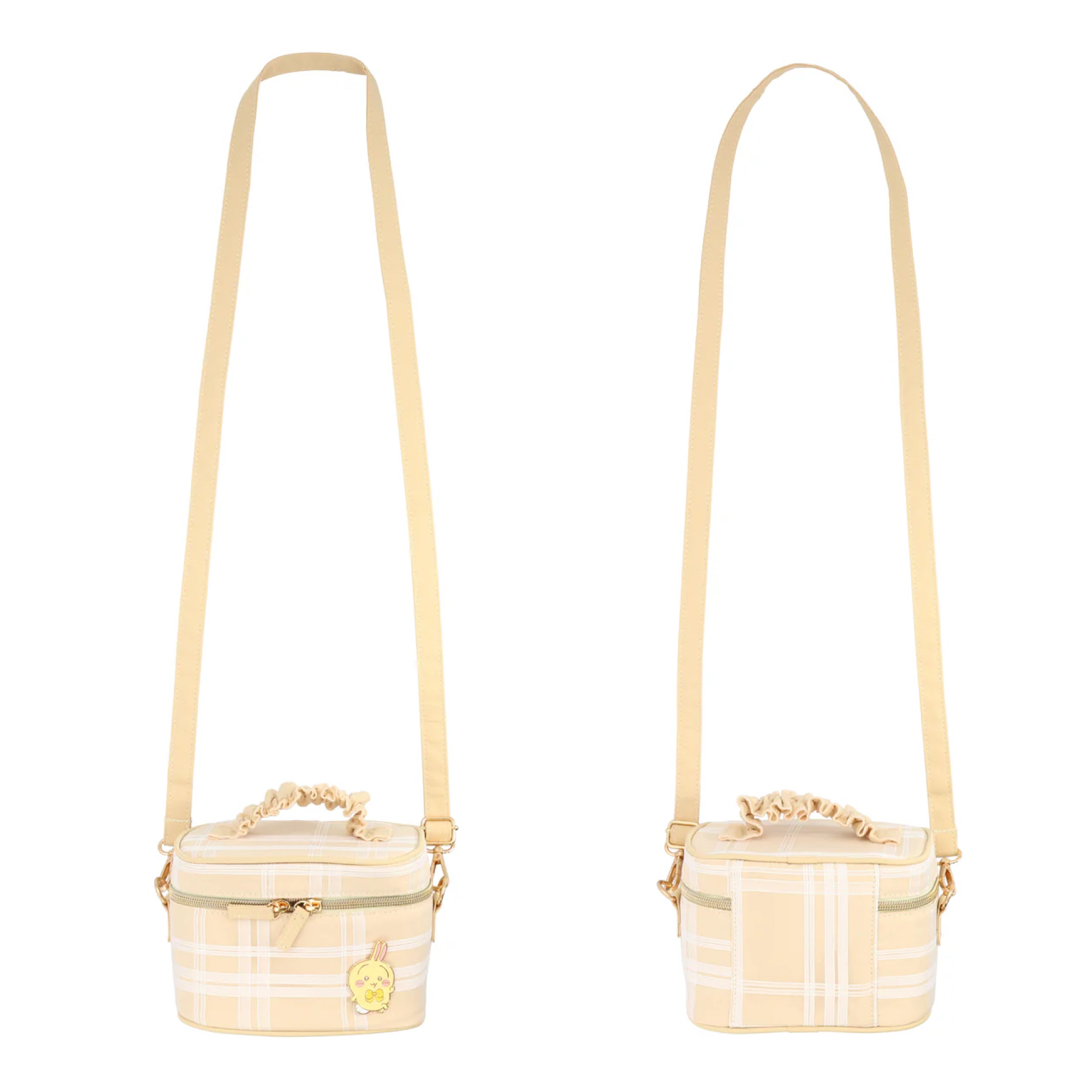 日本預訂📍Chiikawa蝴蝶格仔圖案系列 - 兩用手袋