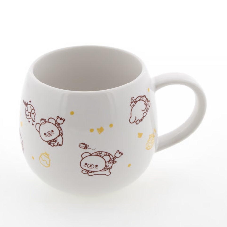 鬆弛熊 細佬熊限定 瓷杯｜預訂