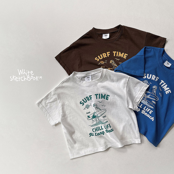 🇰🇷WhiteSketchBook tee