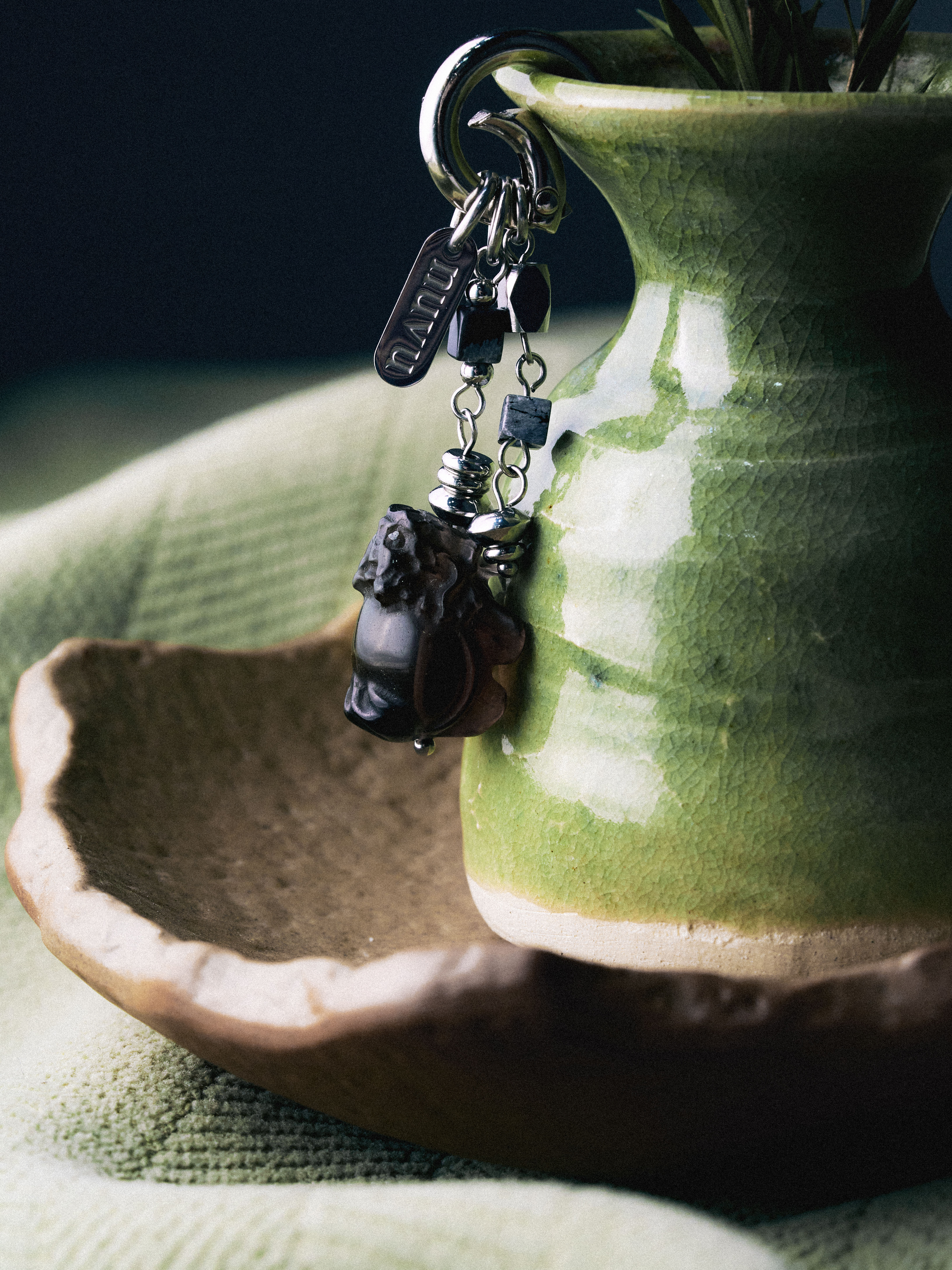Darken Snowflake Dragon Turtle Keychain