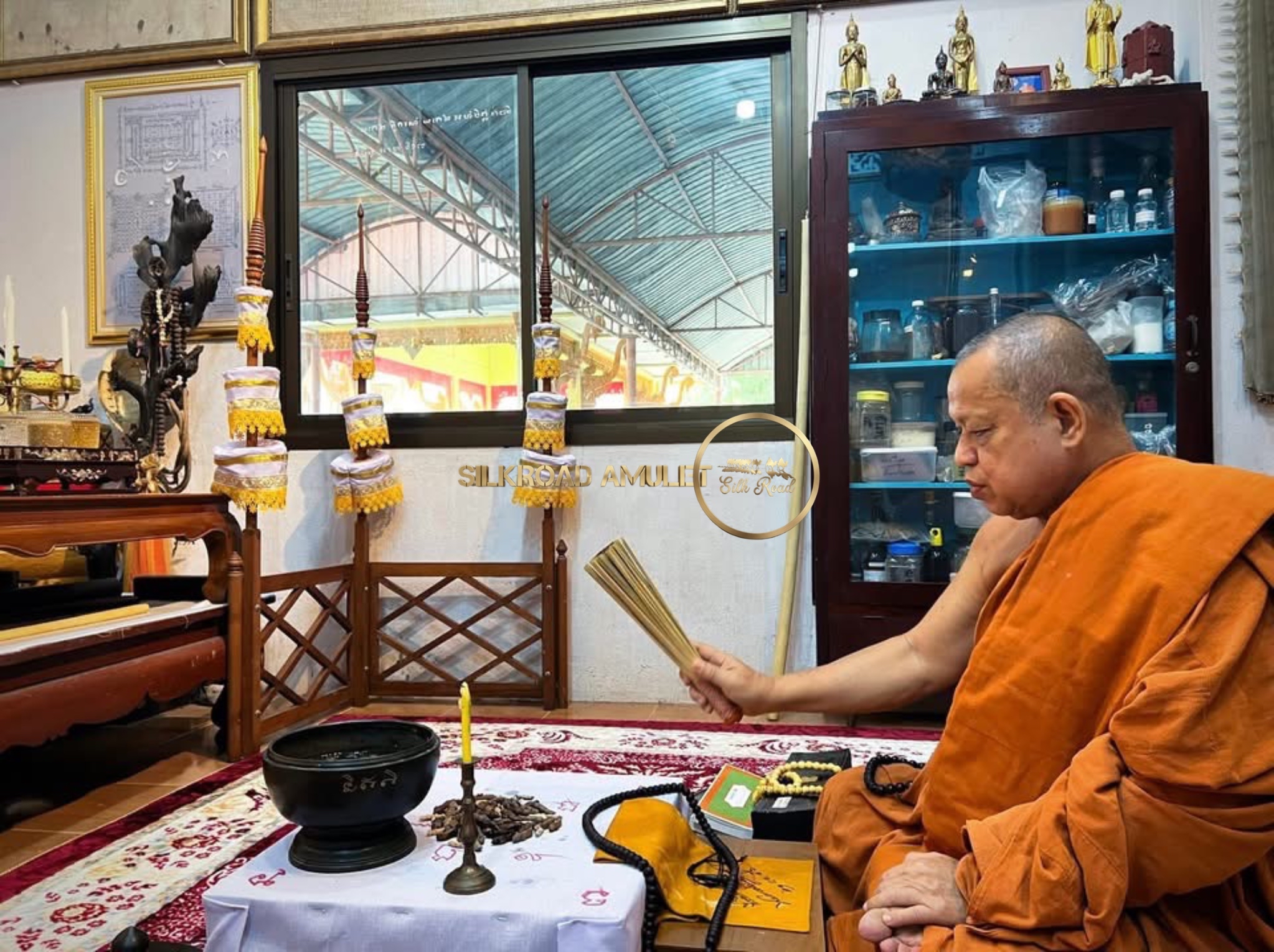 龍婆披贊  百年嫁龍神木 x 古法金舌人緣鳥🪵🕊️  附全高清防水殼｜師父親手寫符｜專屬經文及佩戴方法✨