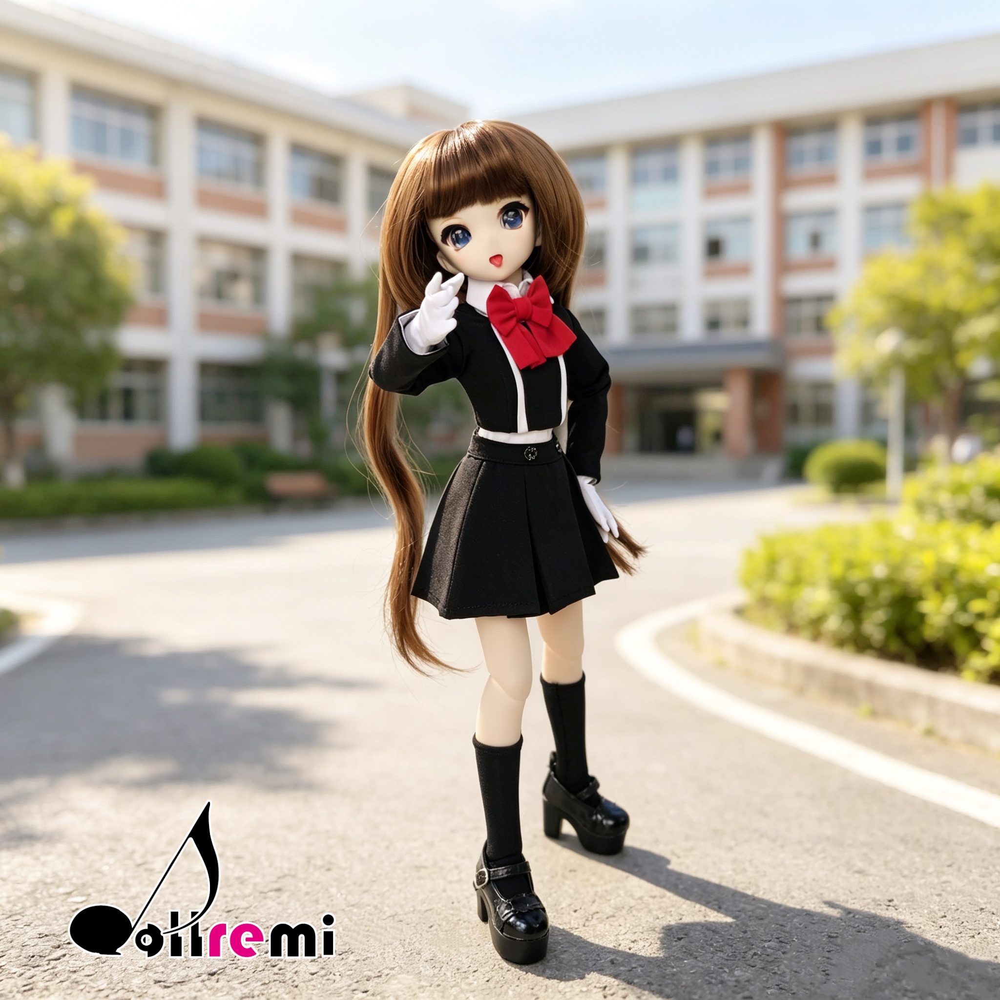【dollremi】(DD0963) COS Persona 3 - Aigis Gekkoukan school uniform 女神異聞錄 3 - 埃癸斯 學校制服