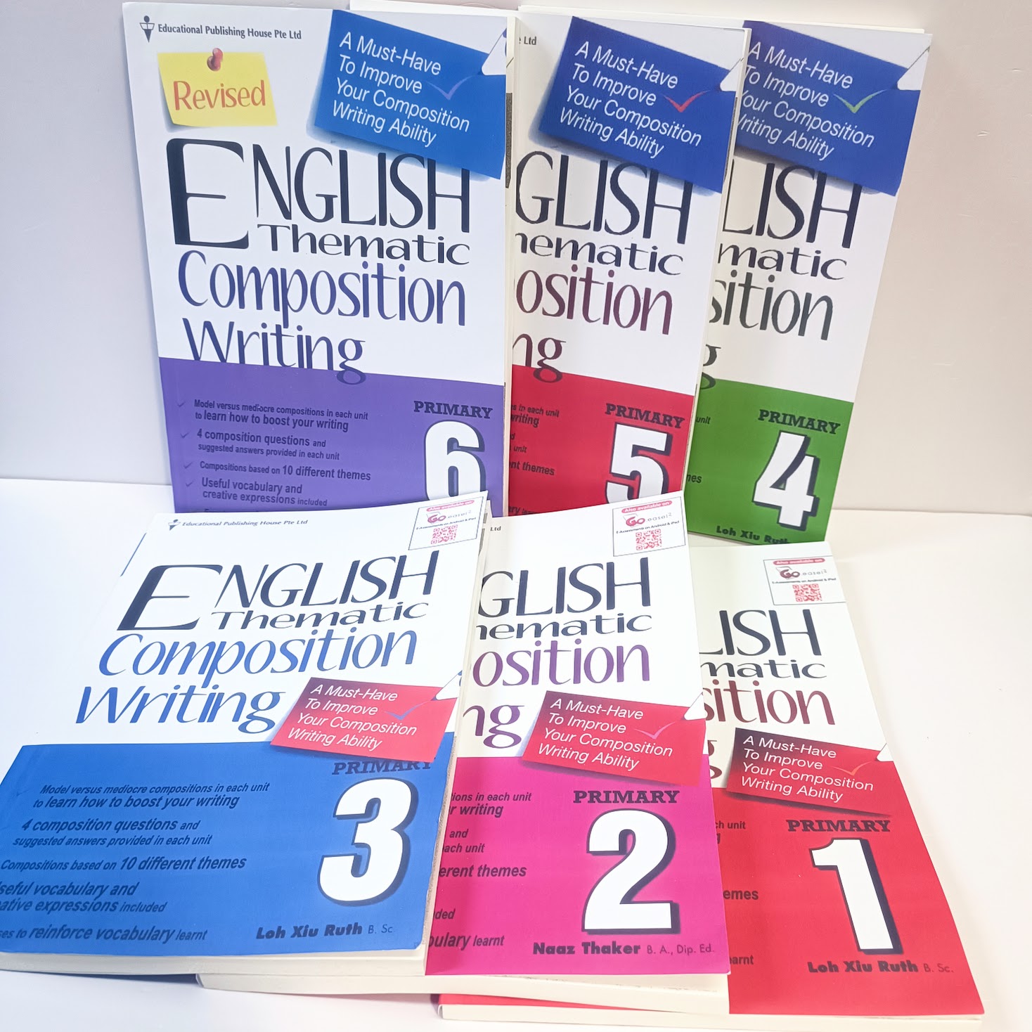EPH English Thematic Composition Writing 小學1-6 年級 |9-12歲 | 新加坡英語 | 英語主題寫作 |訂製版 SAP14
