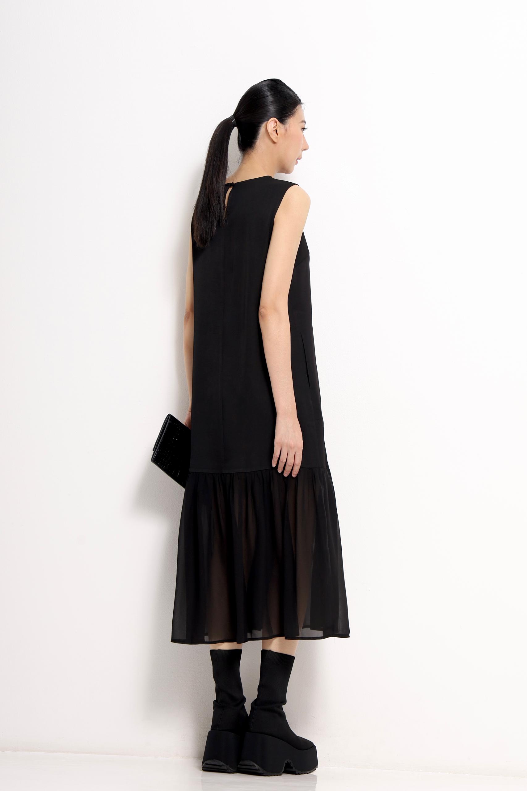CD2158 SOLID LOOSE MAXI DRESS