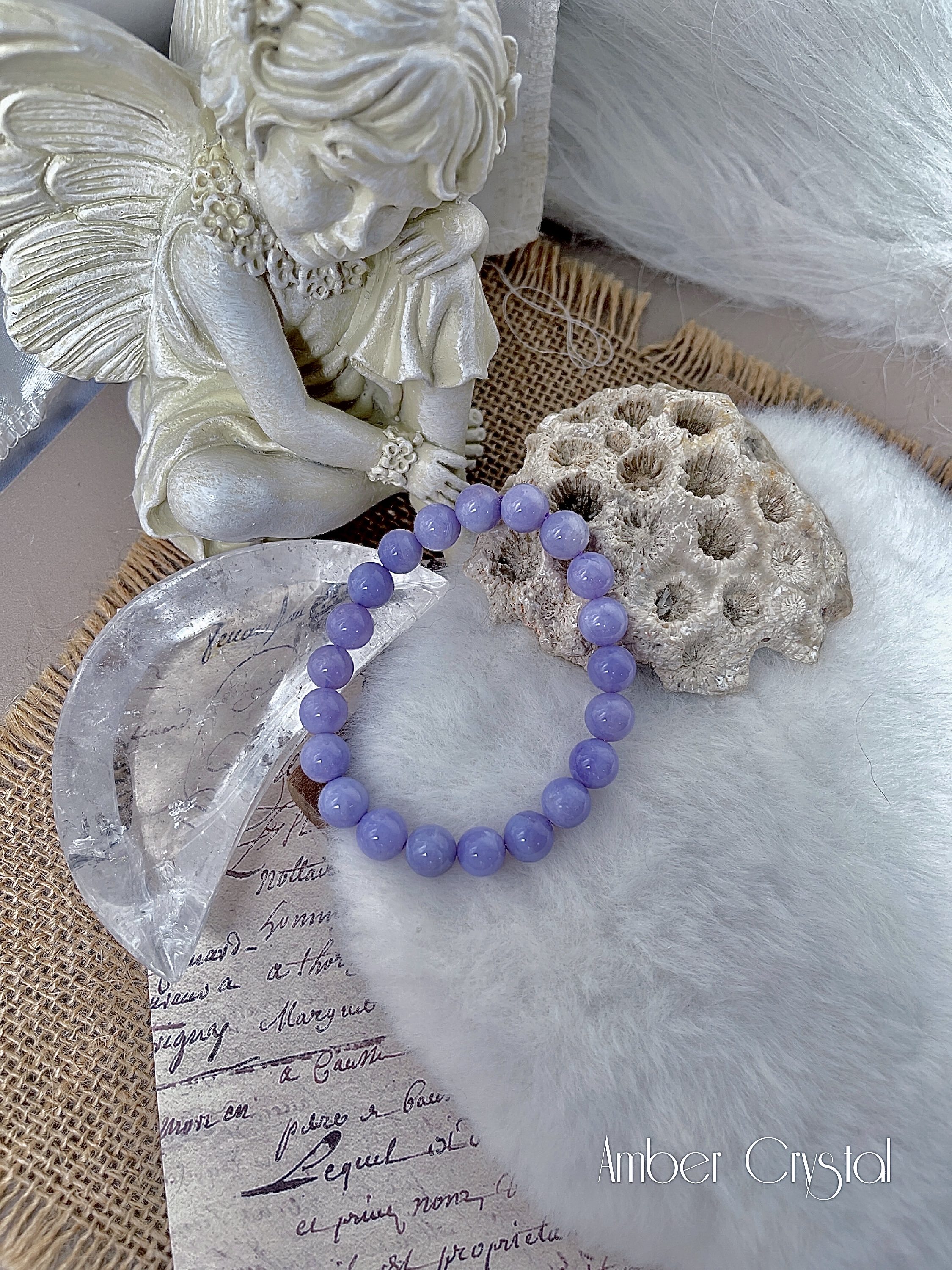 紫玉晶 Lavender Milky Amethyst