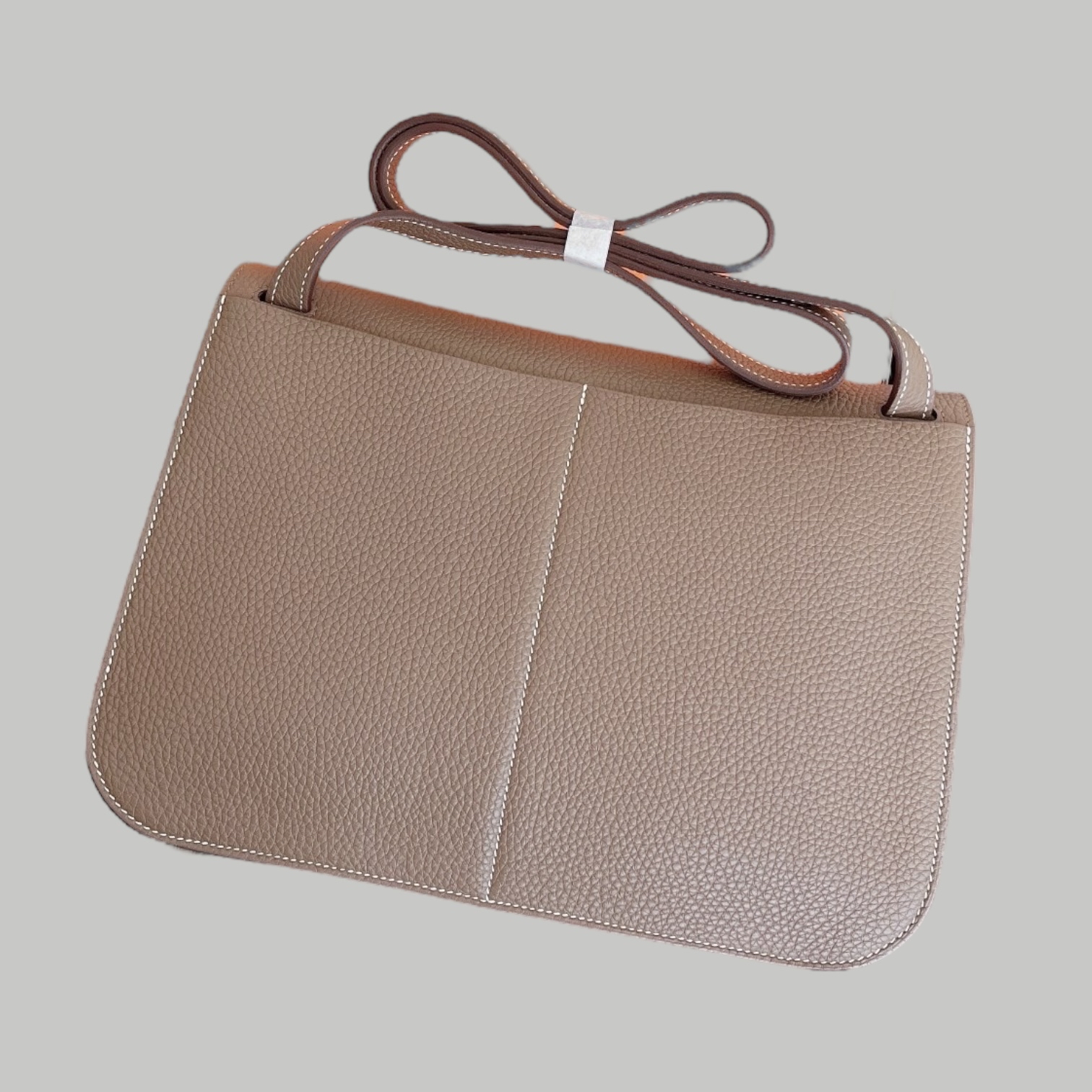 Hermes Halzan 31 大象灰銀扣