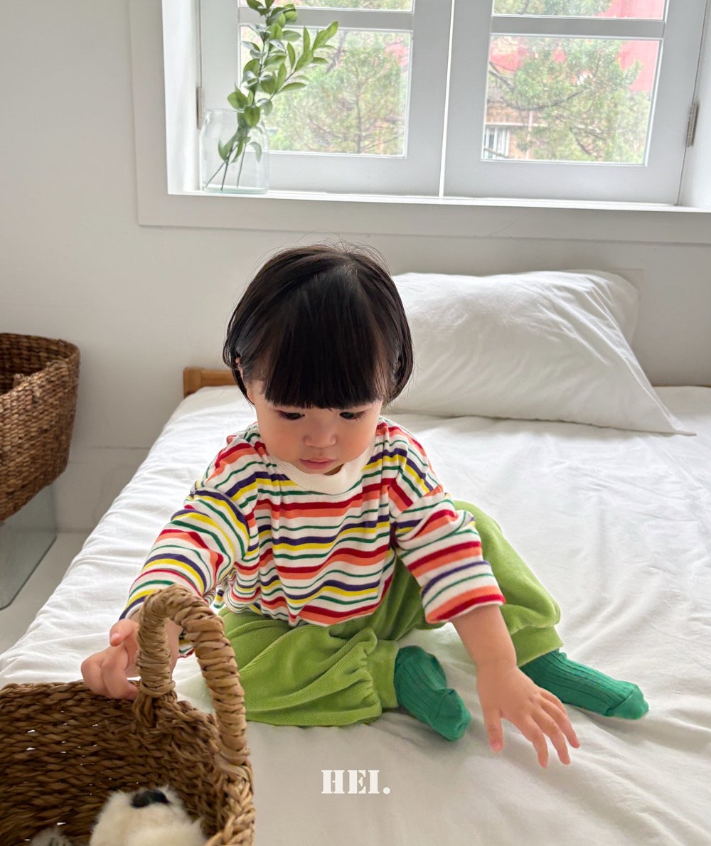Hei | Multi-Stripe T-Shirt